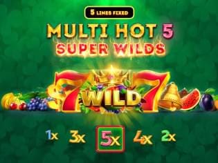 Multi Hot 5 Super Wilds screenshot